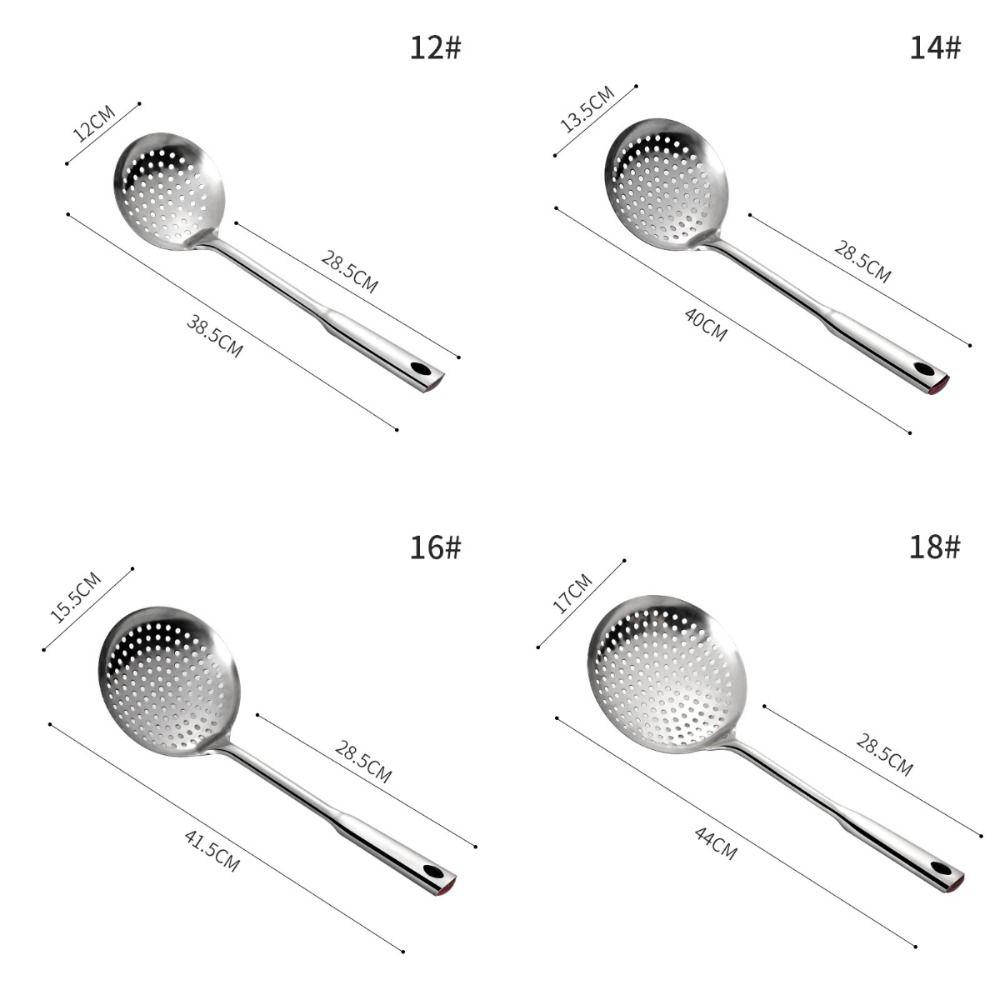 Multifunctional Stainless Steel Colander Thickened Oil Filter Skimmer Cooking Tools  Restaurant