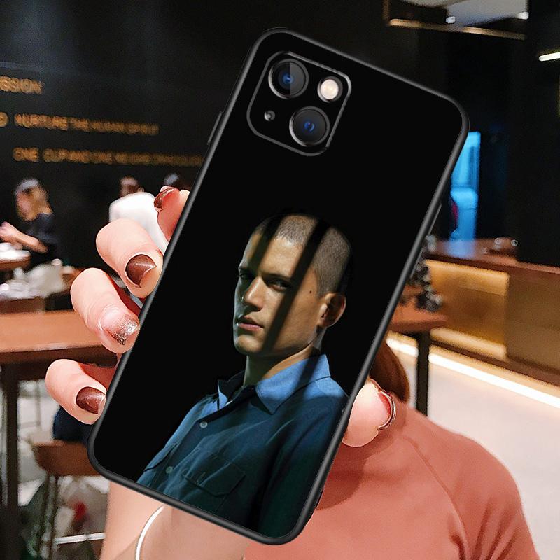 Prison Break TV Show Phone Case For iPhone 16 Pro Max 15 14 12 11 13 Pro Max Plus 12 13 Mini XR 16e Funda Silione Cover