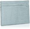 Italian Leather Lizard Embossed Pass Case LUCIA Mint Green [Topkapi] Women's