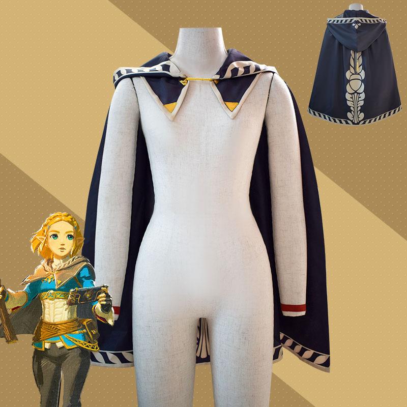 Zelda Of Legend Kingdoms Tear Cosplay Costume Princess Cloak Enthusiasts Game
