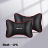 Gtxbn6 Leather Car Seat Headrest Memory Foam Comfort Neck PillowFor Seat Leon Ibiza Ateca Arona Toledo Altea Alhambra Auto Accessories