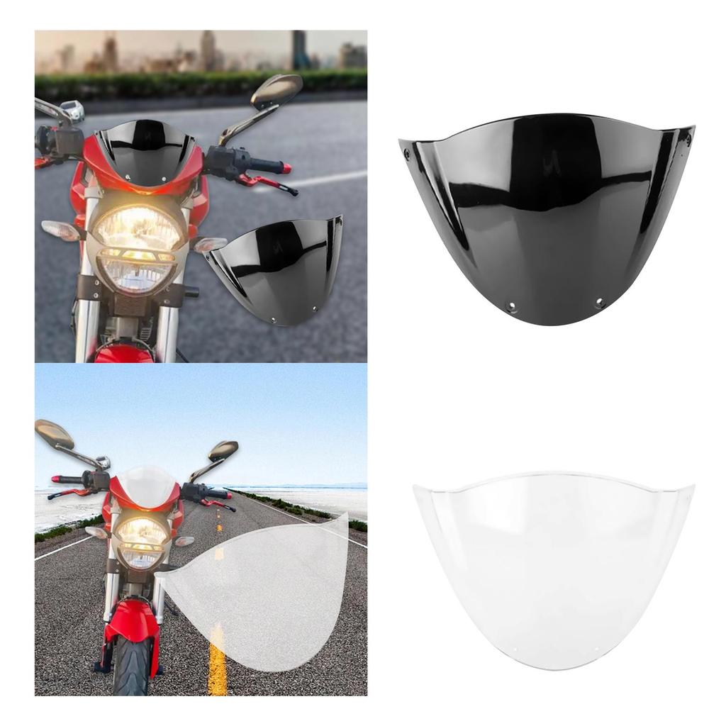 Motorcycle Windshield Professional Simple Installation Replacement Protection