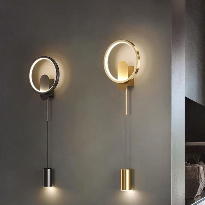 Bedside Wall Lamp, Bedroom Lamp, Minimalist Modern Corridor, Corridor, Wall Lamp, Long Strip, Living Room, Background Wall Lamp