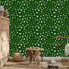Bottle green leather wallpaper, bottle green background 50x1000