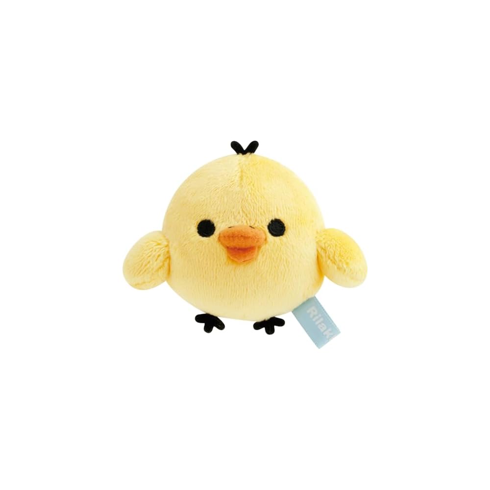 

San-X Rilakkuma Keyring Plush Toy Kiiroitori 60mm Height 80mm Width 55mm Depth