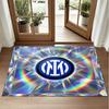 Borussia Dortmund Design Crystal Velvet Rug Soft Decorative Mat for Bedroom Entrance