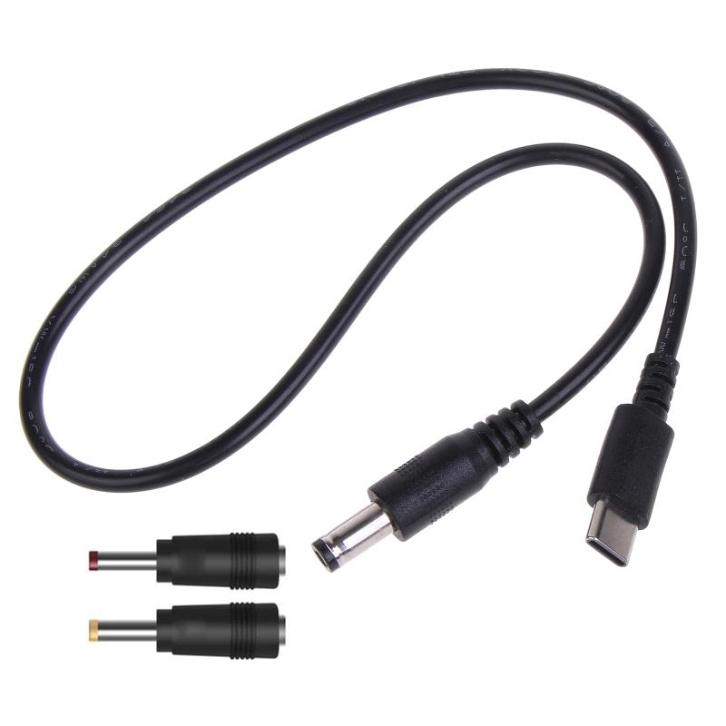 USB-C zu DC5.5x2.1mm 9V 12V 15V 20V Trigger Stromkabel für LCD-Monitore Cine Broadcast Radio 9V 12V 15V 20V Geräte