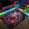 AC Milan Design Crystal Velvet Carpet Cozy Non?Slip Printed Rug For Bedroom Living Room Entrance