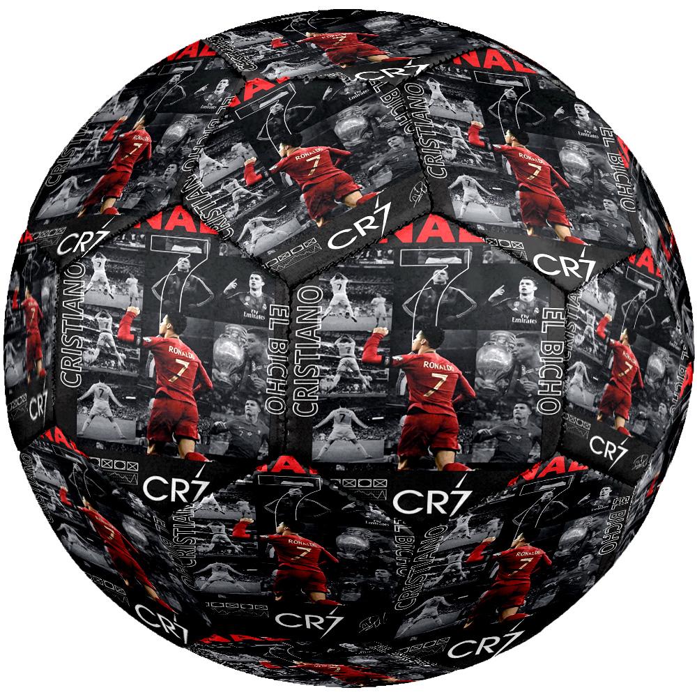Ronaldo's Cristiano Ronaldo Football Legend Soccer Ball Size 5 Football Machine-Stitched Indoor/Outdoor Training and Matches