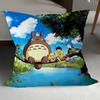 Anime N-Neighbor T-Totoro Pillow Case Throw Pillow Chair Seat Cushion Nap Pillows Cushion Seat Soft Pad Pillow Sofa Cushion