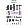 Axisflying Manta 5 SE V2 Frame Kit Squashed X / DC for FPV Cinematic Freestyle Drones