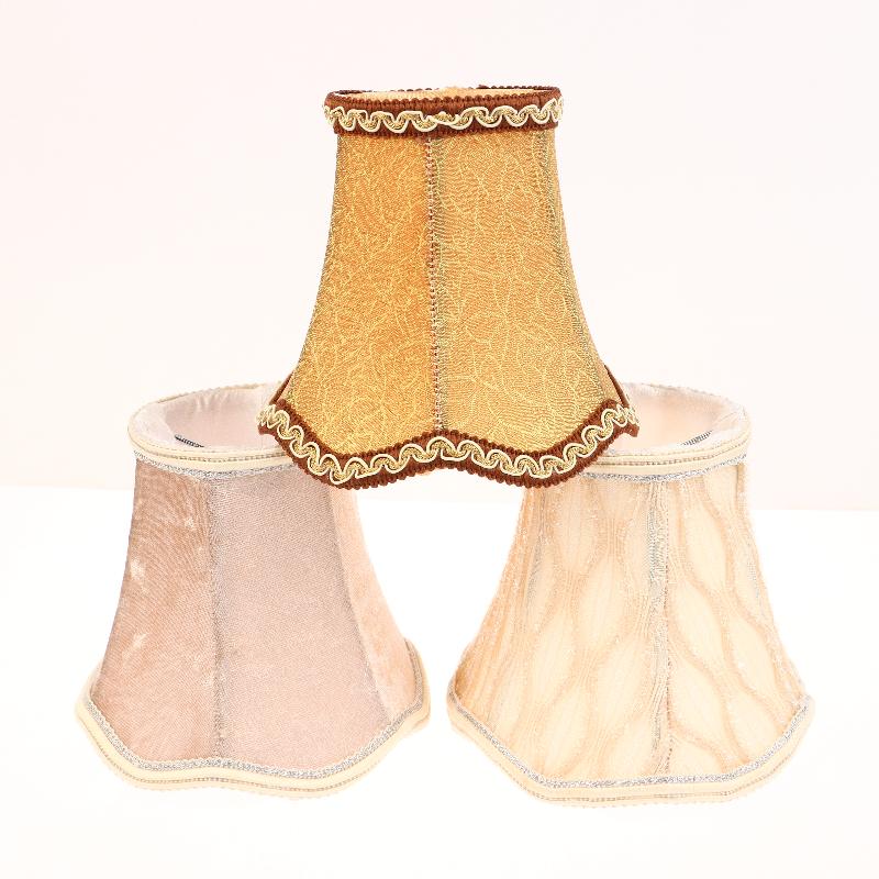 1 Piece Home Lighting Accessories Fabric Lampshade Simple Chandelier Lampshade Shell Cover Diy Decoration