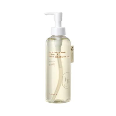 HEVEBLUE Salmon Caring Centella Light Cleansing Oil 250 Ml - Light Oil for Make-up Removal