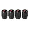 New 4pcs Aluminium Car Tire Valve Stems Caps Gear shaped Valve For T Sline TT A1 A2 A3 A4 A5 A6 A7 A8 8P B6 B7 Auto Accessories