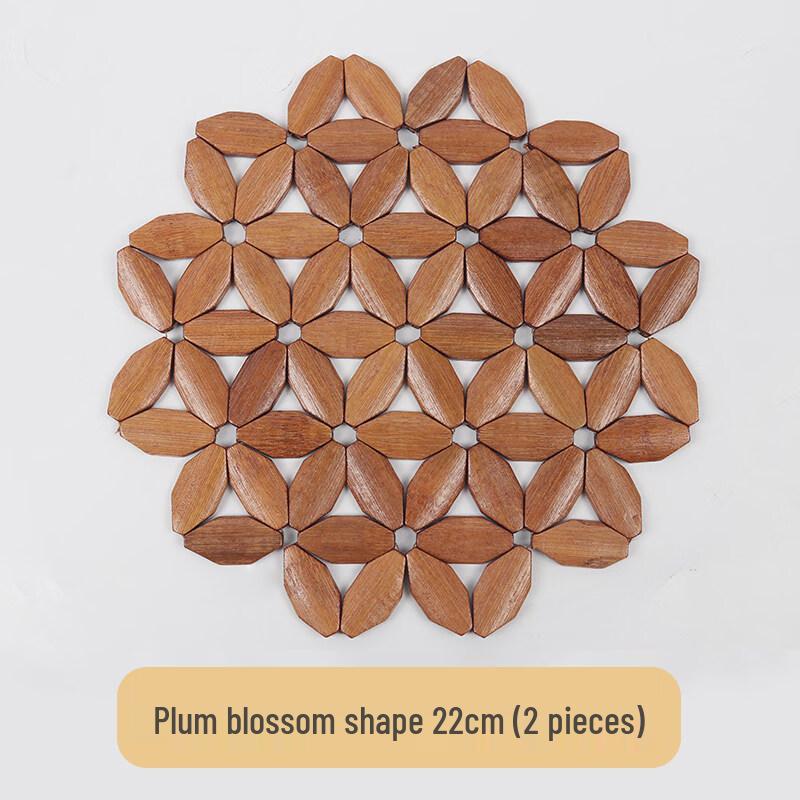 Plum Blossom Heat Insulation Mat Set