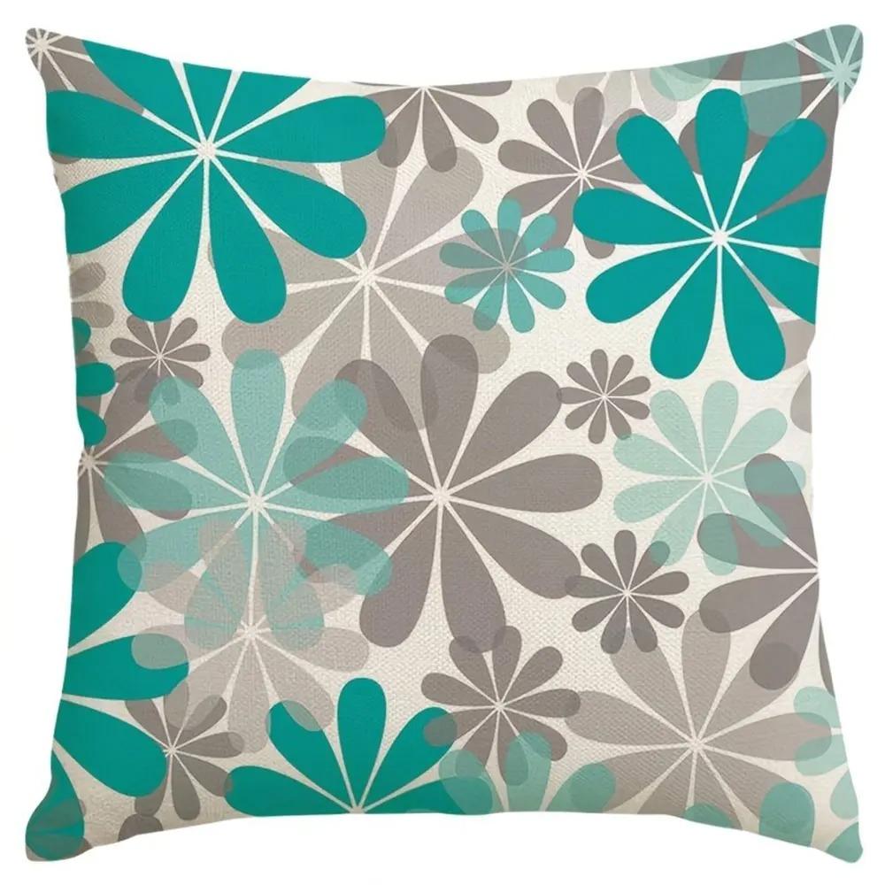 Floral Patterns Pillowcases for a Stylish Home Pattern Cushion Cover Suitable for Sofa Bedroom Car Pillow Cover