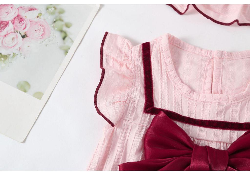 Super Cute Summer One-Piece Lace Bloomer Dress for Infants and Toddlers - Princess 100-Day-Old Edition