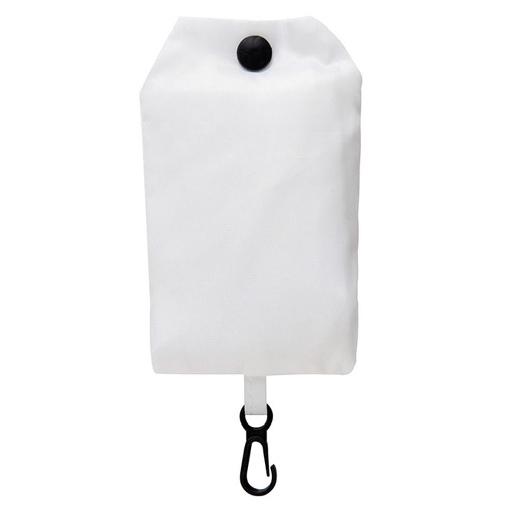 Portable Reusable Shopping Bag Oxford Washed Solid Color Grocery Purse Foldable Waterproof ripstop Shoulder Handbag