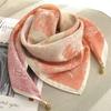 Damen S Mode Magnetischer Verschluss Quadratisches Tuch Vielseitiges Winter-Nackenaccessoire