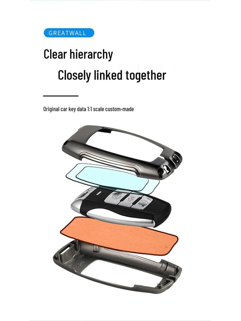 Key Case for 2021 Great Wall Cannon Pickup and Off-Road Models