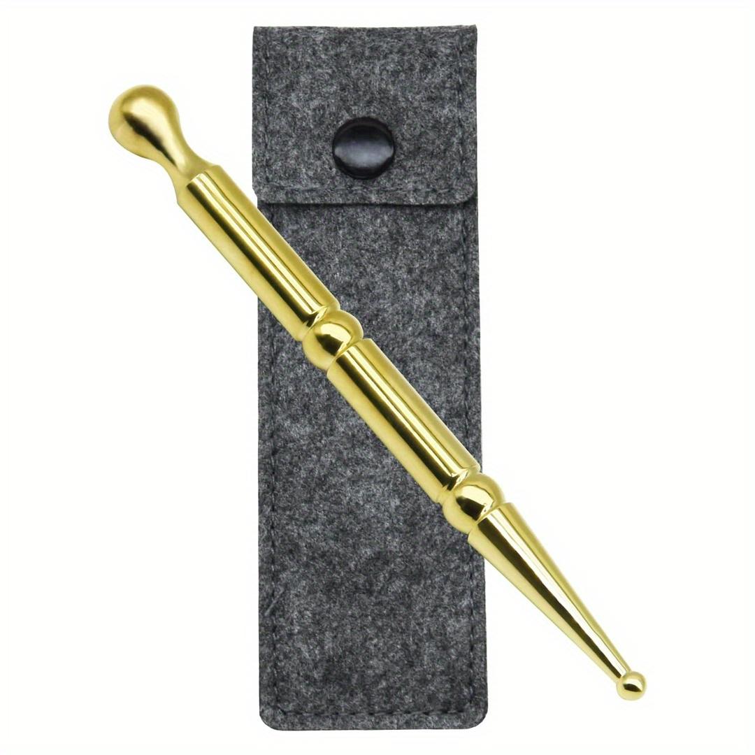 

Акупунктурная ручка, инструменты для рефлексотерапии, акупрессурная ручка, массажная ручка из нержавеющей стали, рефлексотерапия, точечный массажер, инструмент для тела латунный