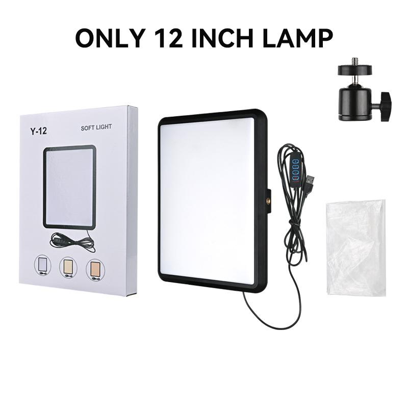 LED Studio Streaming Lights Portable Video Lighting Photo Studio Kits for Video Camera Photography Game YouTube TikTok Shooting