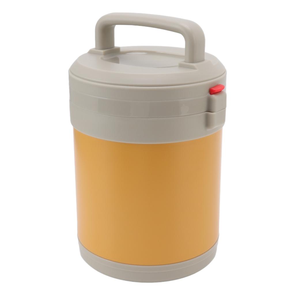 Borcan termic pentru alimente de 1,6 l, din oțel inoxidabil 304, cu trei straturi, portabil, izolat pentru prânz, Bento, pentru studenți