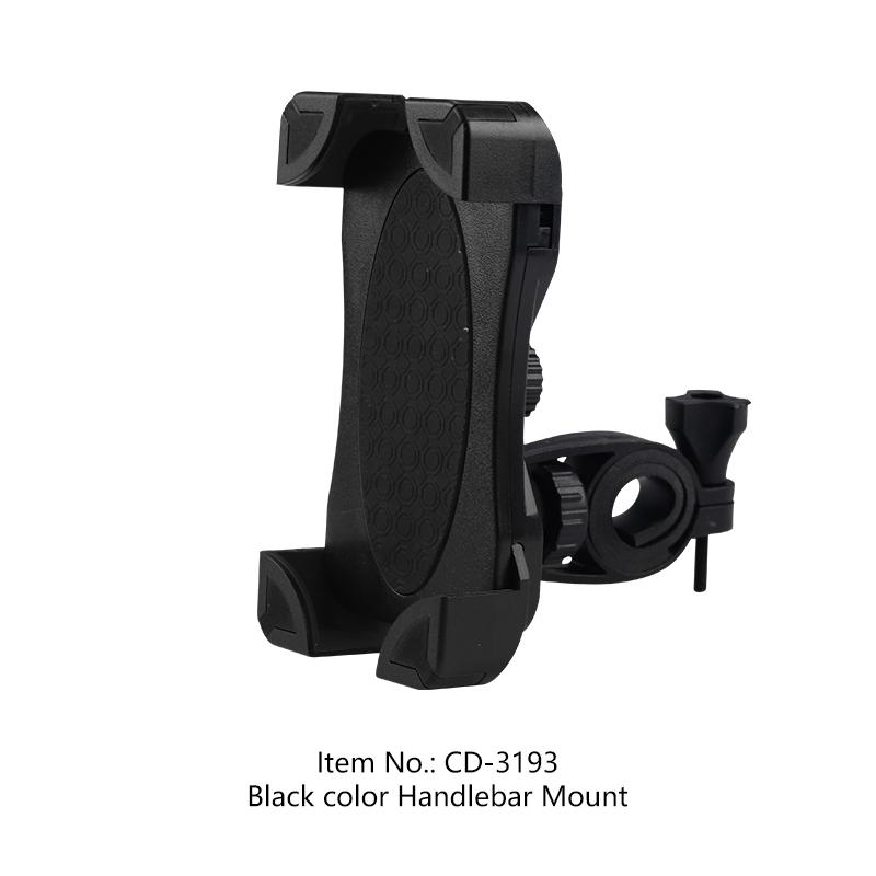Black Riding Bike Phone Holder Mount Motorcycle Phone Holder for Bicycle Electric Bike