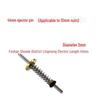 Universal Gas Water Heater Valve Assembly with Gas Linkage, Ejector Pin, 10/12mm Hex Nut, Spring Pin.