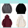 Streetwear Hoodie For Women With Zipper And Hood Thick Fleece Fall Winter Casual Outerwear