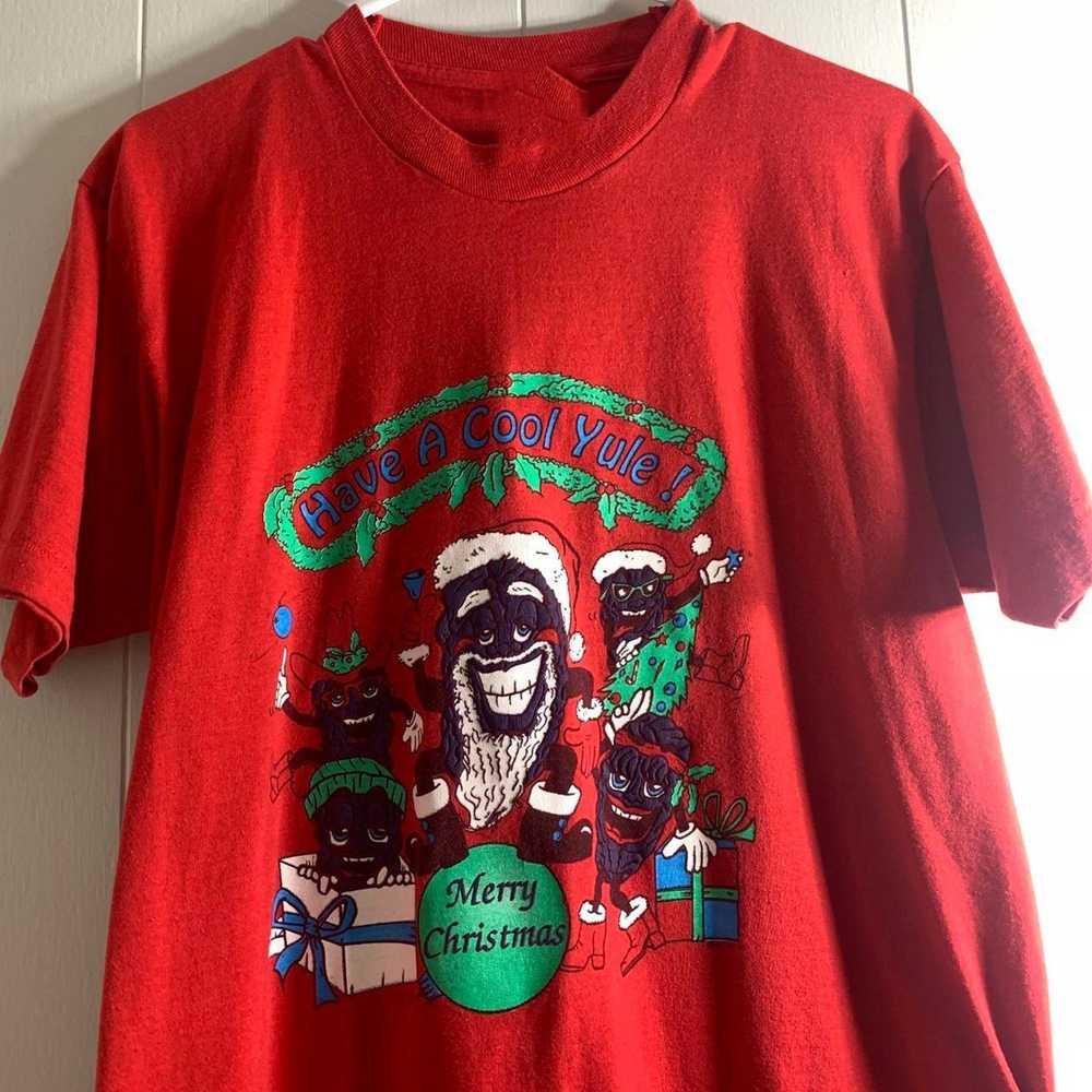 

CALIFORNIA RAISINS Merry Christmas Tshirt Unisex All Size NZ148 Unisex T-Shirt L
