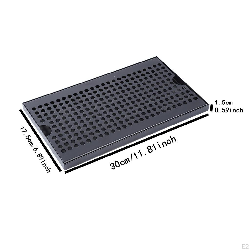 Taca ociekowa do piwa Praktyczna płyta ze stali nierdzewnej typu drenażowego do dozownika napojów