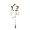 Kristall-Sonnenfänger Hängendes Ornament, Regenbogen Stern Mond & Sonnen Motive, Verwicklungsfreie Schnüre für stabiles Hängen, Bunte Hängedekoration für Fenstergarten