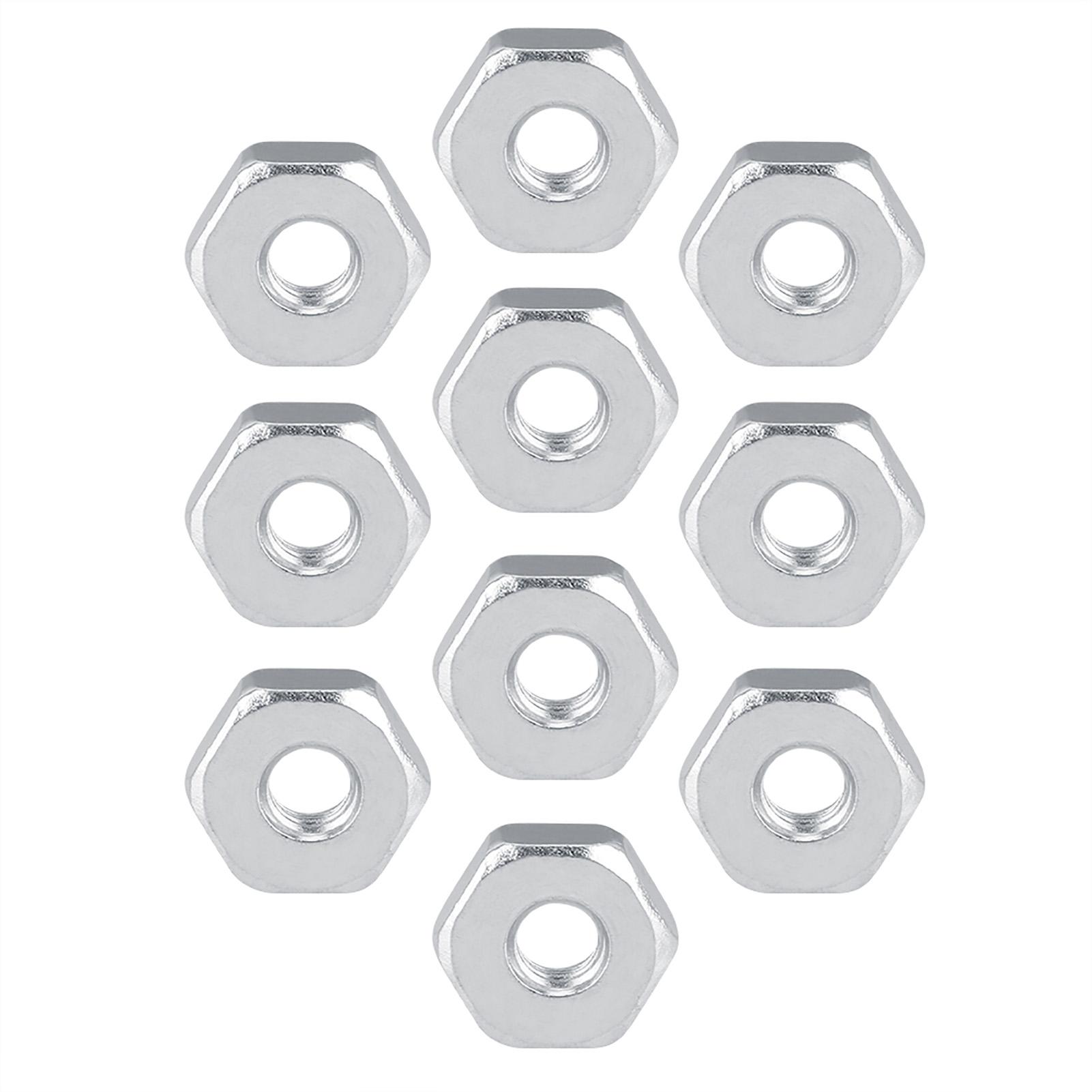 

10 шт. Крышка звездочки направляющей шины 8 мм шестигранные гайки сменные аксессуары подходят для бензопилы Stihl