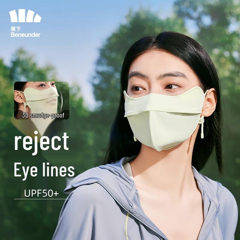 Beneunder Women's Ice Island Series UV Protective Eye-Corner Mask