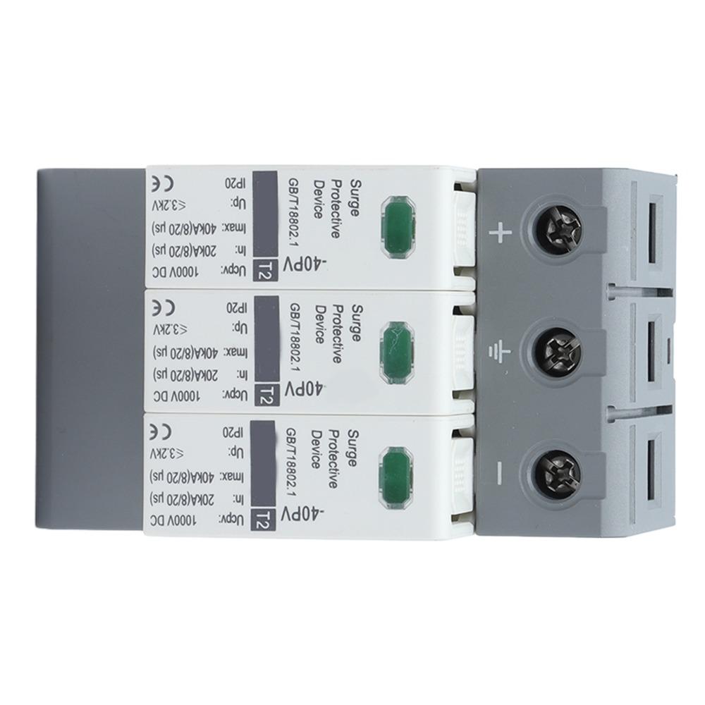 20‑40KA Voltage Arrester 1000VDC DC Power System Arrester Device  Photovoltaic System