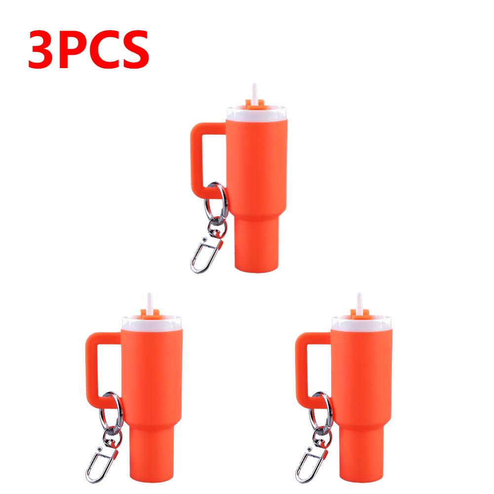 Mini Cup Keychain Mini Tumbler Keychain Cute Tumbler Key Ring Handbag Charms Key Ring Mini Keychain Pendant for Handbag Decor