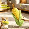 Sounding Dog Plush Chew Toy Simulated Corn Squeaky Puppy Toy Chew Squeak Toy  Training Toy