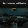 140Cm Car Windshield Foldable Sun Shade Visor Cover Block Reflector Portable Breathable Anti Uv Protector Screen Free