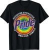 Pride Removes Stubborn Orange Stains Pride Month LGBTQ Retro T-Shirt