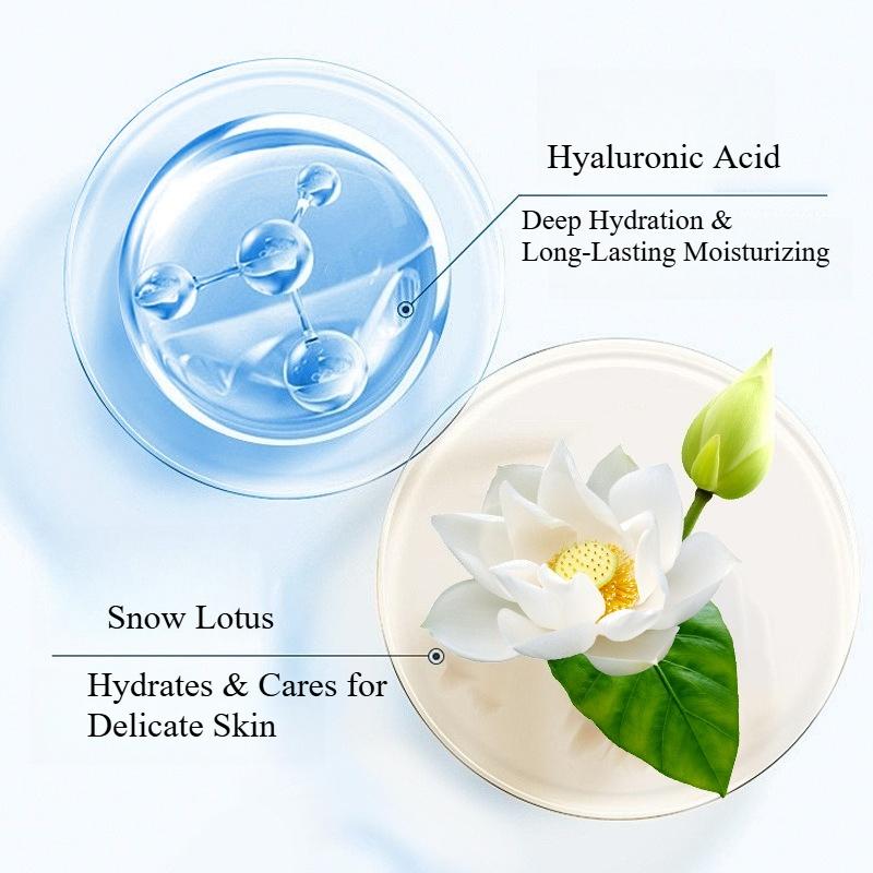 Hyaluronic Acid Hydrating Facial Spray Long Lasting Moisture Lightweight Non Greasy Formula Suitable for All Skin Types Travel Size