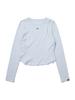 BBC EARTH W Cutout Crop Long T-Shirt_Sky