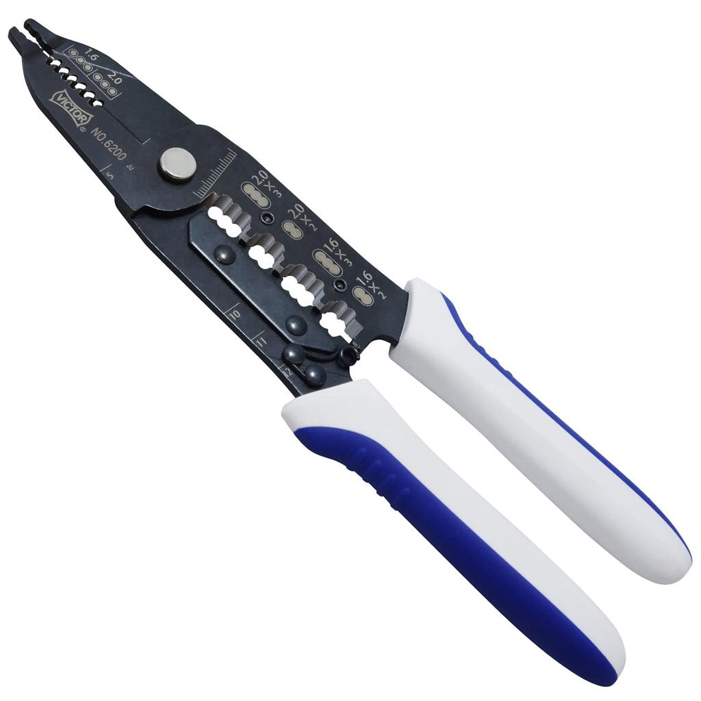 Victor Electrician VA Wire Stripper, Electrician Exam Compatible, Wire Stripper 6200