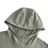 Anta Comfortable Versatile Simple Solid Color Hooded UV Protection Cooling Sunscreen Jacket Men Jackets Green 152527704-2