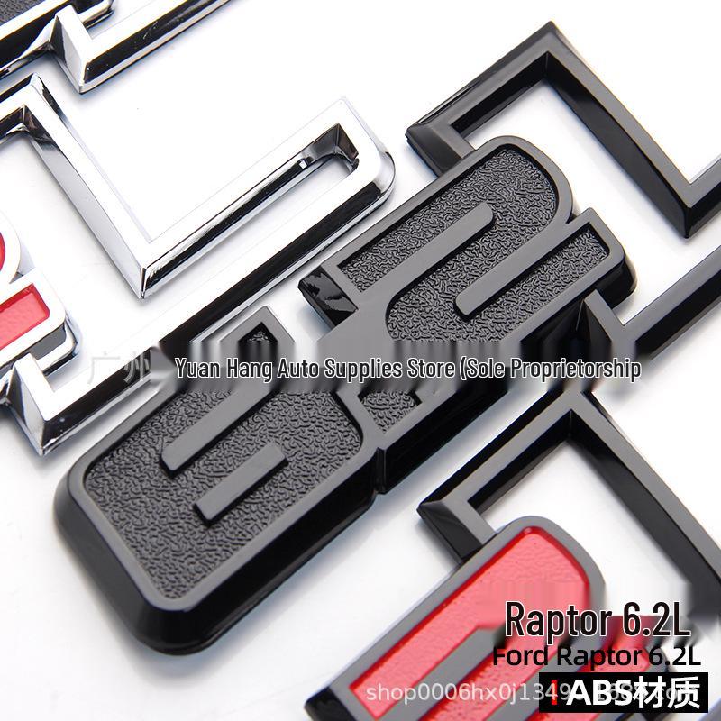 Ford Raptor F150 6.2L Rear Tail Decorative Car Badge Sticker