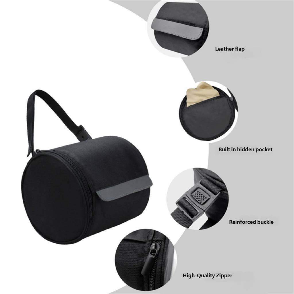 Water Resistant Cloth Toilet Paper Cover Hanging Style Fully Enclosed Prevents Pet Damage for Camping Caravans