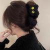Large Hairy Plush Barrettes Toddlers Girl Hair Barrettes Seamless Hairclip for Various Hairstyles