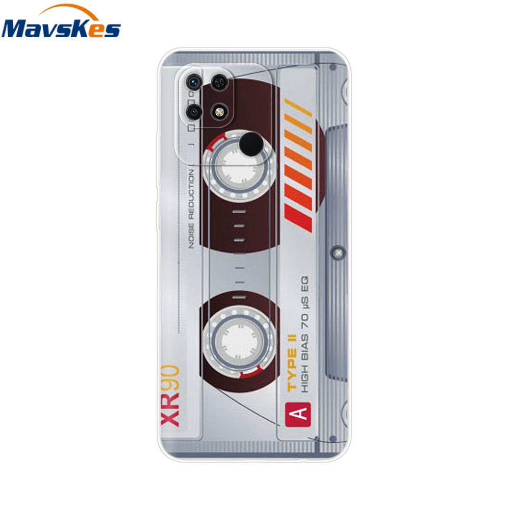 For Xiaomi Redmi 10C Case Clear Bumper Cute Cover For Xiaomi Redmi 13C Liquid Silicone Soft TPU Fundas Phone Case For Redmi 12C