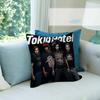 Metall Rockband Kissenbezug Cartoon Geschenk Kissenbezug Schlafzimmer Zuhause Sofa Stuhl Sitz Dekor Kissenbezug Tokio Hotel