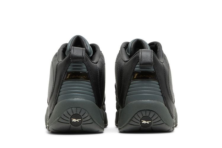 Men's Sneakers Reebok Answer IV Black Grey (2017) Black/Rivet Grey-Excellent Red